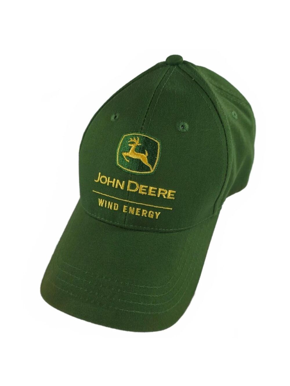 John Deere Wind Energy Green Baseball Cap One Size Fits All Adjustable NWOT